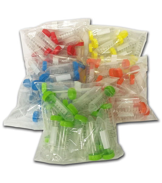50mL Centrifuge Tube w/ Colored Caps