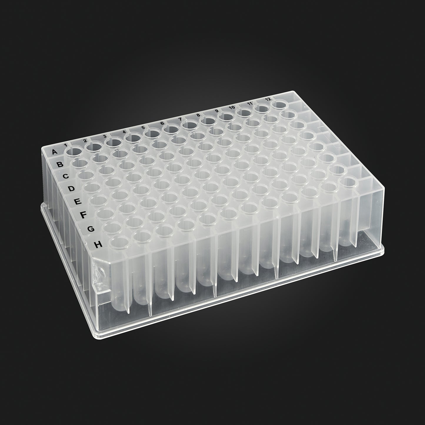 Deep Well Plate with 96 Round Wells & U-Bottom