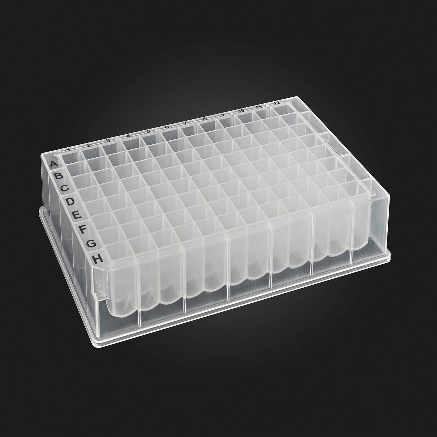 Deep Well Plate with 96 Square Wells & V-Bottom